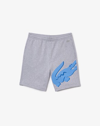 Shorts Extragrandes En Felpa Para Hombre 