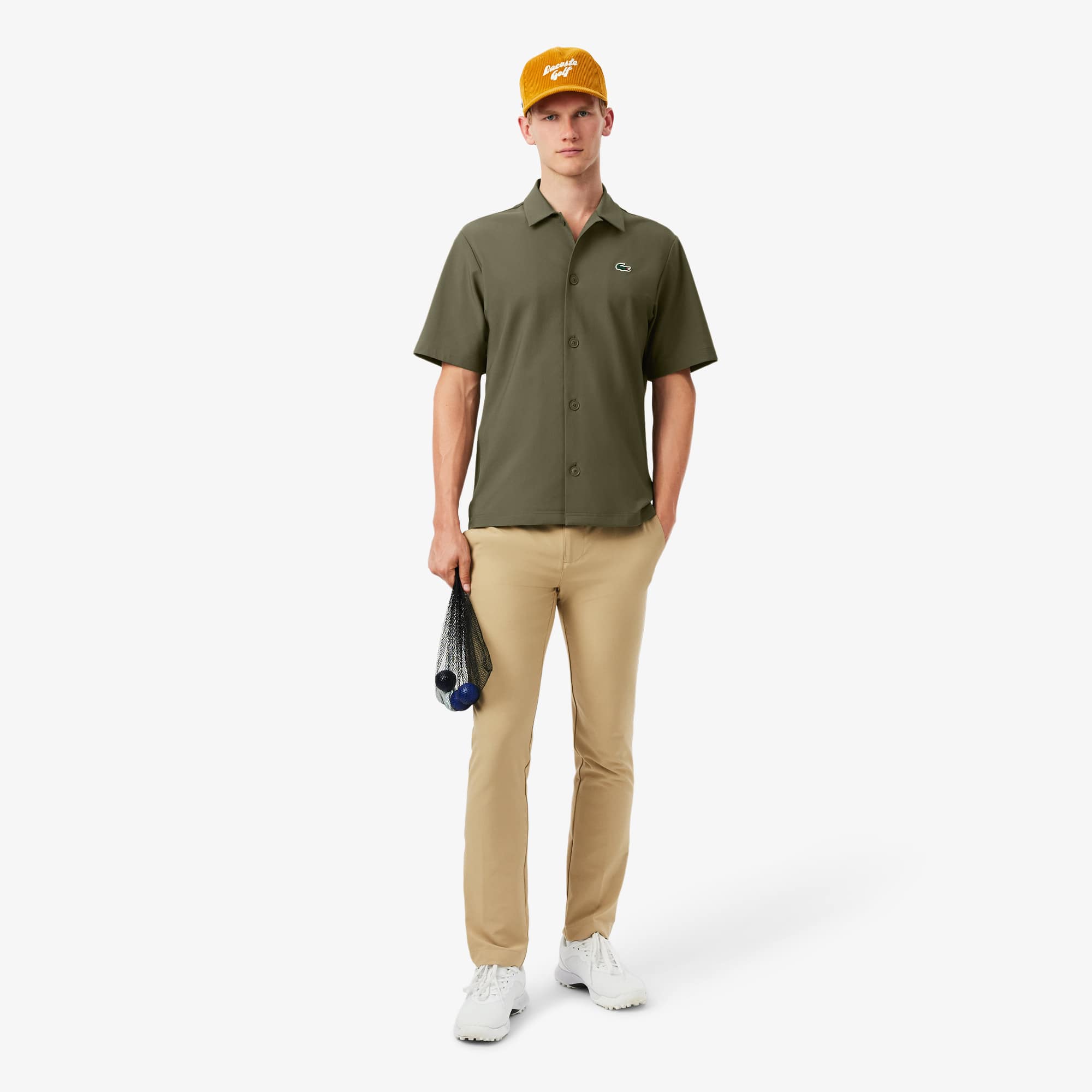 Men's Ultra Dry Printed Stretch Golf Shirt - Button Down Shirts