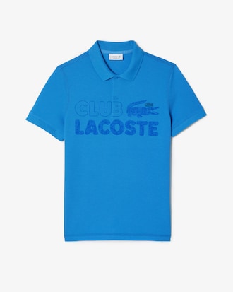 Men&rsquo;s Organic Cotton Printed Polo