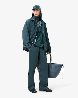 Runway Loose Fit Glossy Joggers