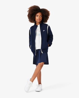 Girls' Oversized Print Cotton T-Shirt   