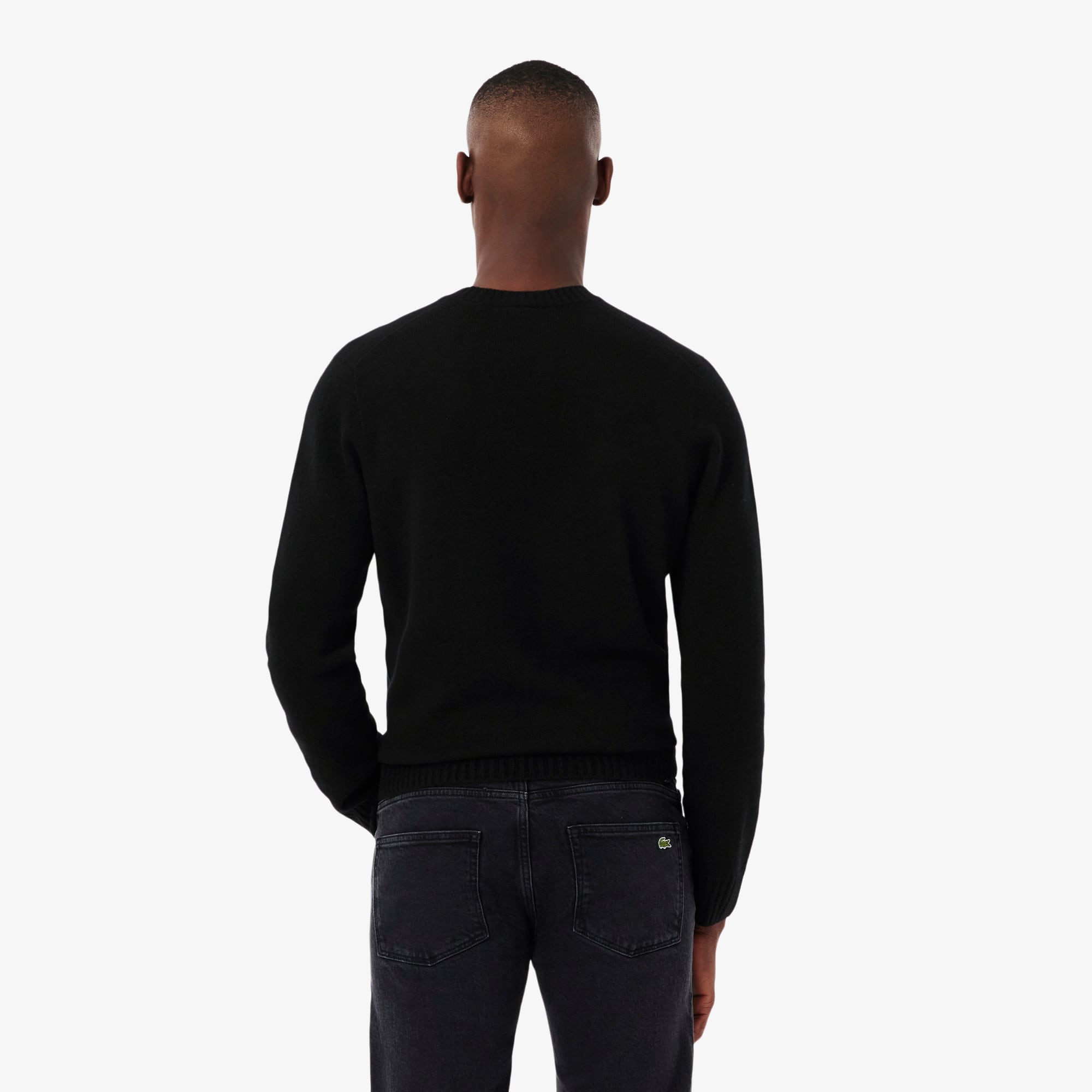 Men's 3D Knit Cashmere Crew Neck Sweater - Sweaters & Sweatshirts