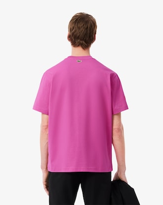 Playera Para Hombre De Punto De Algod&oacute;n Bordado Y Estampado