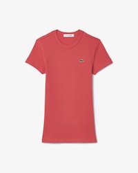 Playera Para mujer de corte slim de algod&oacute;n acanalado