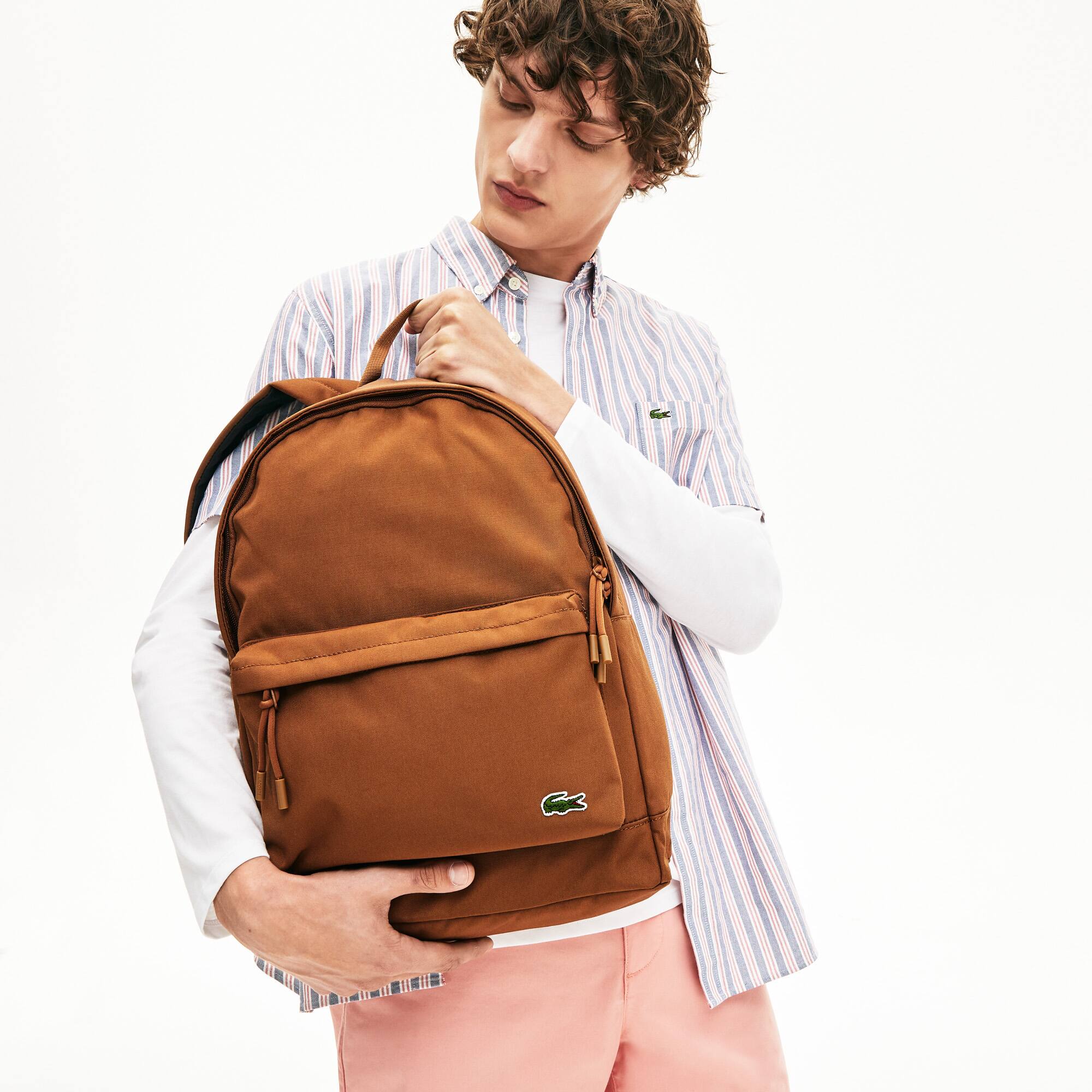 【Lacoste】NeoCroc Canvas Backpack 送料税込み Neocroc Canvas Backpack - Backpacks - New In 2025 | Lacoste