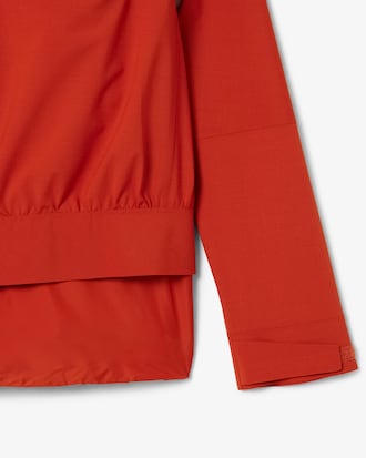 Runway Technical Taffeta Popover Jacket