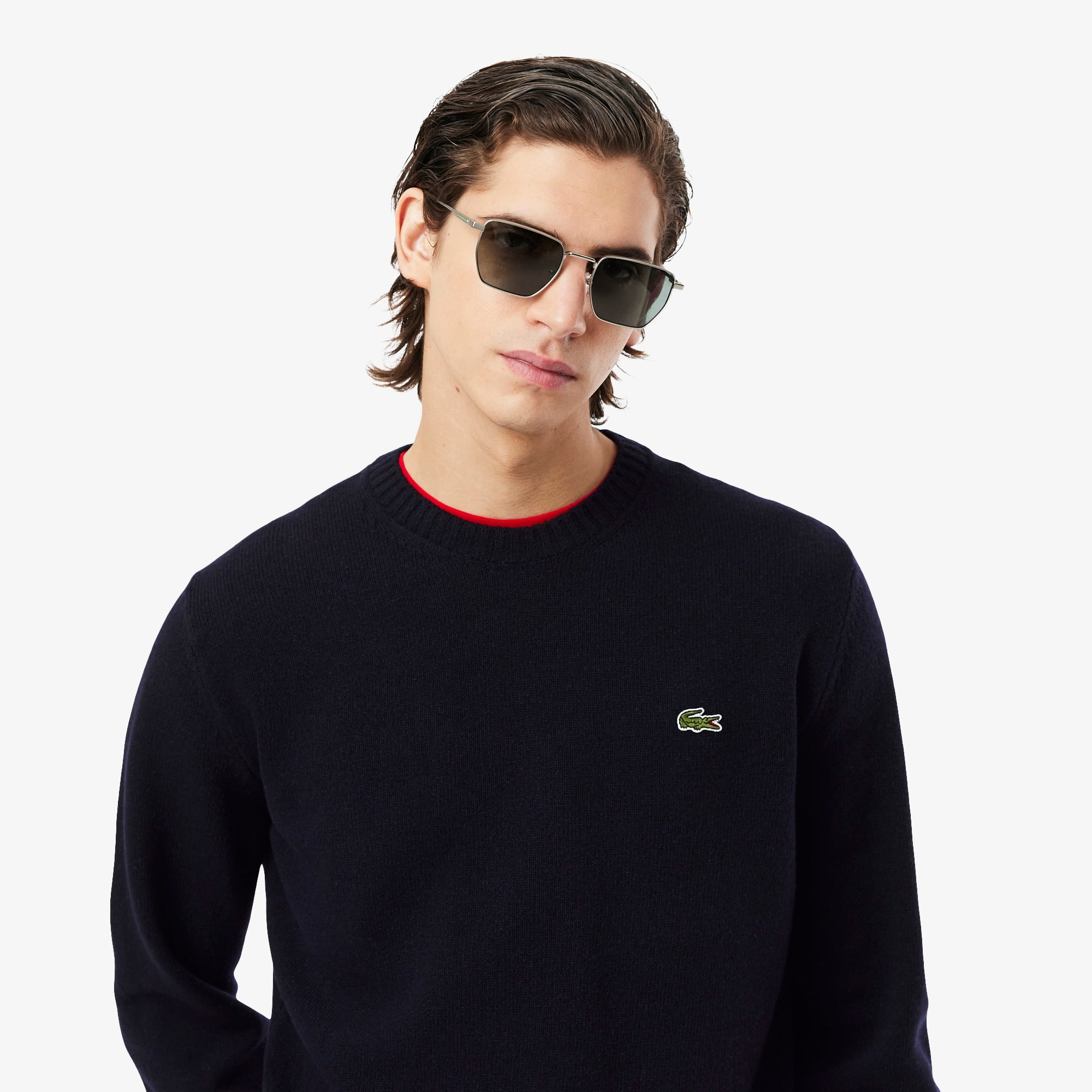 Men's Wool Crew Neck Sweater - Sweaters & Sweatshirts - New Men's Wool Crew Neck Sweater - Sweaters & Sweatshirts - New