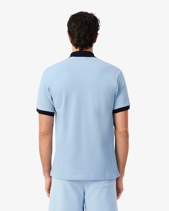 Classic Fit Contrast Rib Polo