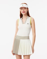 Women's Slim Fit Ultra Dry Sleeveless Tennis Polo