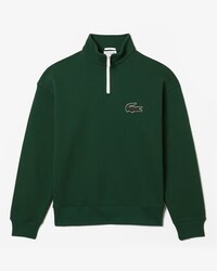 Unisex Loose Fit High-Neck Fleece Sweatshirt
