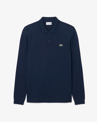 Men's Slim Fit L.12.12 Long Sleeve Polo