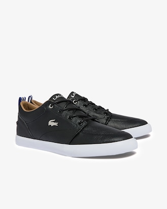 Men's Bayliss Leather Perforated Collar Sneakers