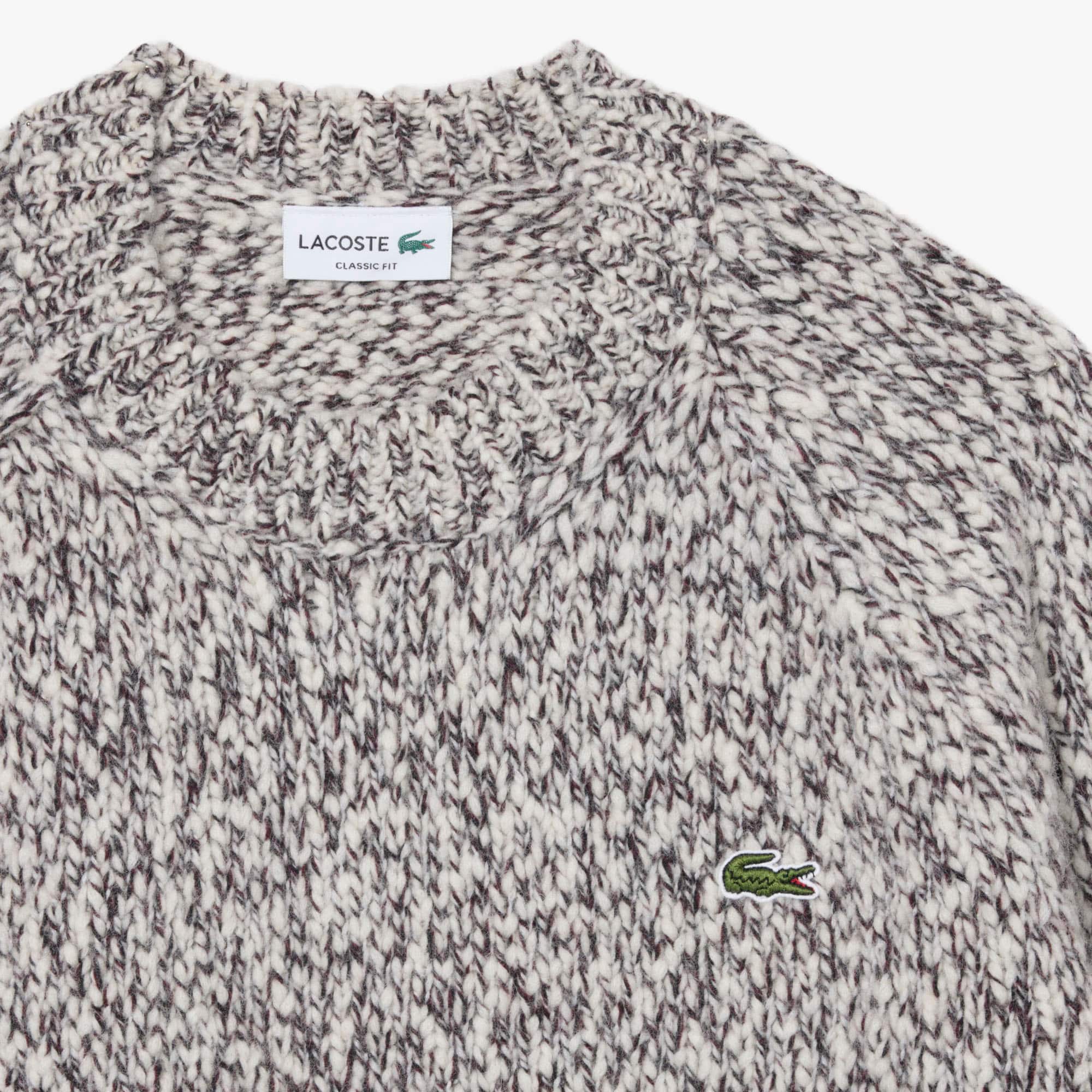 Mercerized Knit Wool Cardigan