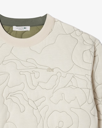 Women's Oversized Reversible Embroidered Sweatshirt