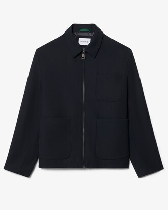 Wool blend Twill Jacket