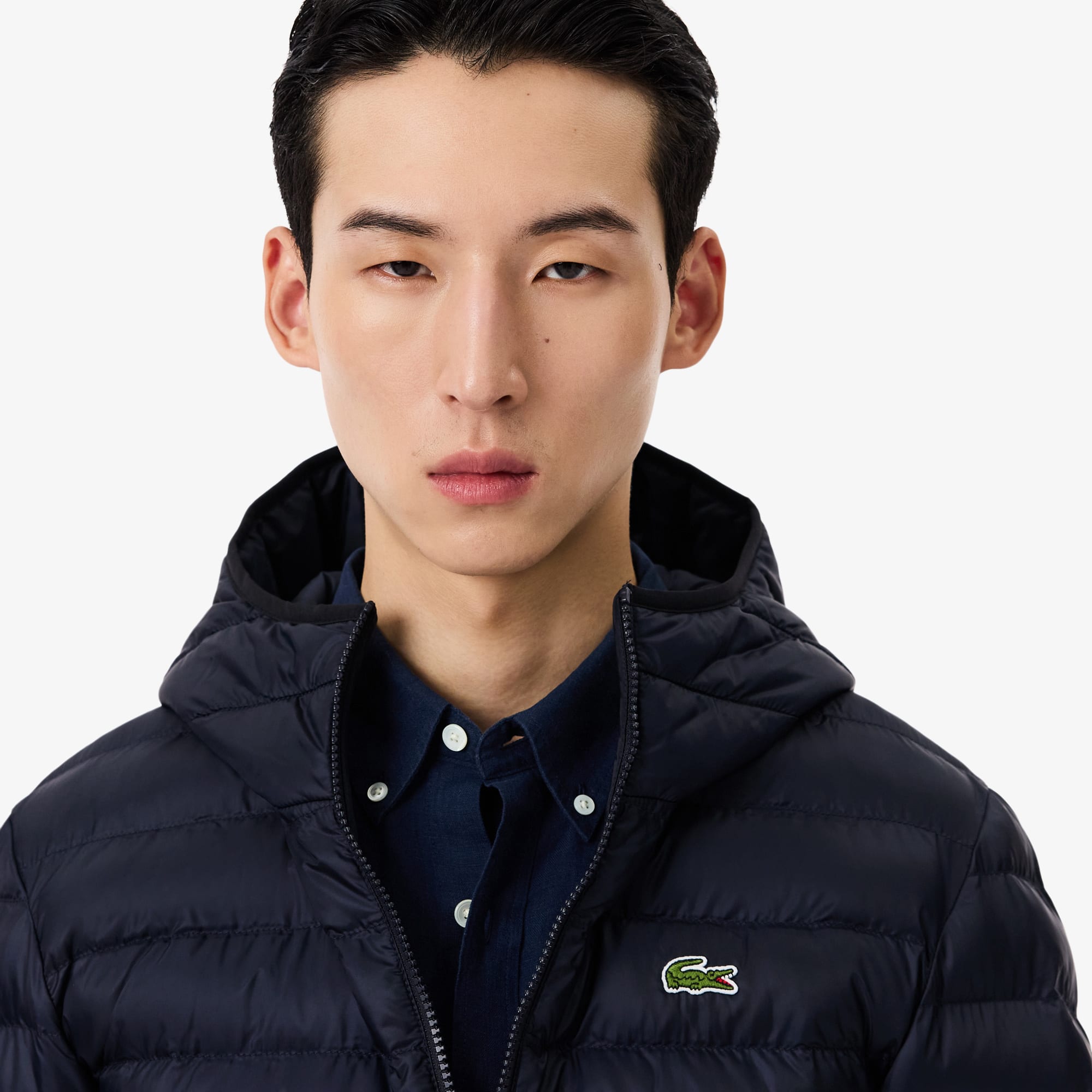 Men's Water-Repellent Quilted Puffer Jacket