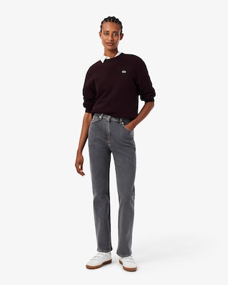 Jeans de Mezclilla de Corte Recto