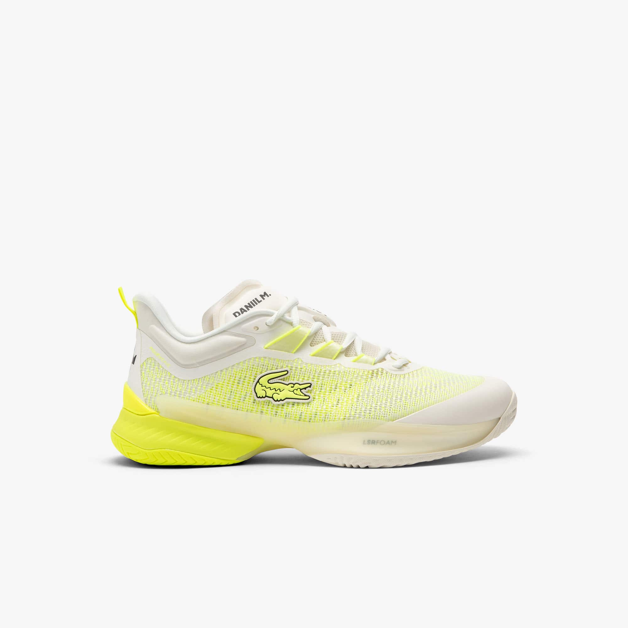 Lacoste Men's Ag-lt23 Ultra X Daniil Medvedev Tennis Shoes - 12.5 In Yellow