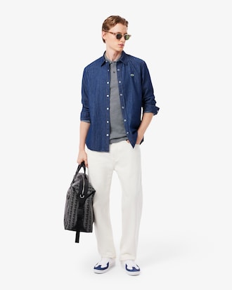 Men's Slim Fit L.12.12 Piqu&eacute; Polo