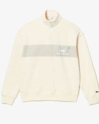 Men’s Loose Fit Organic Cotton Half Zip Sweatshirt