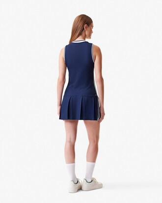 Women's Piqué Tennis Dress with Removable Liner