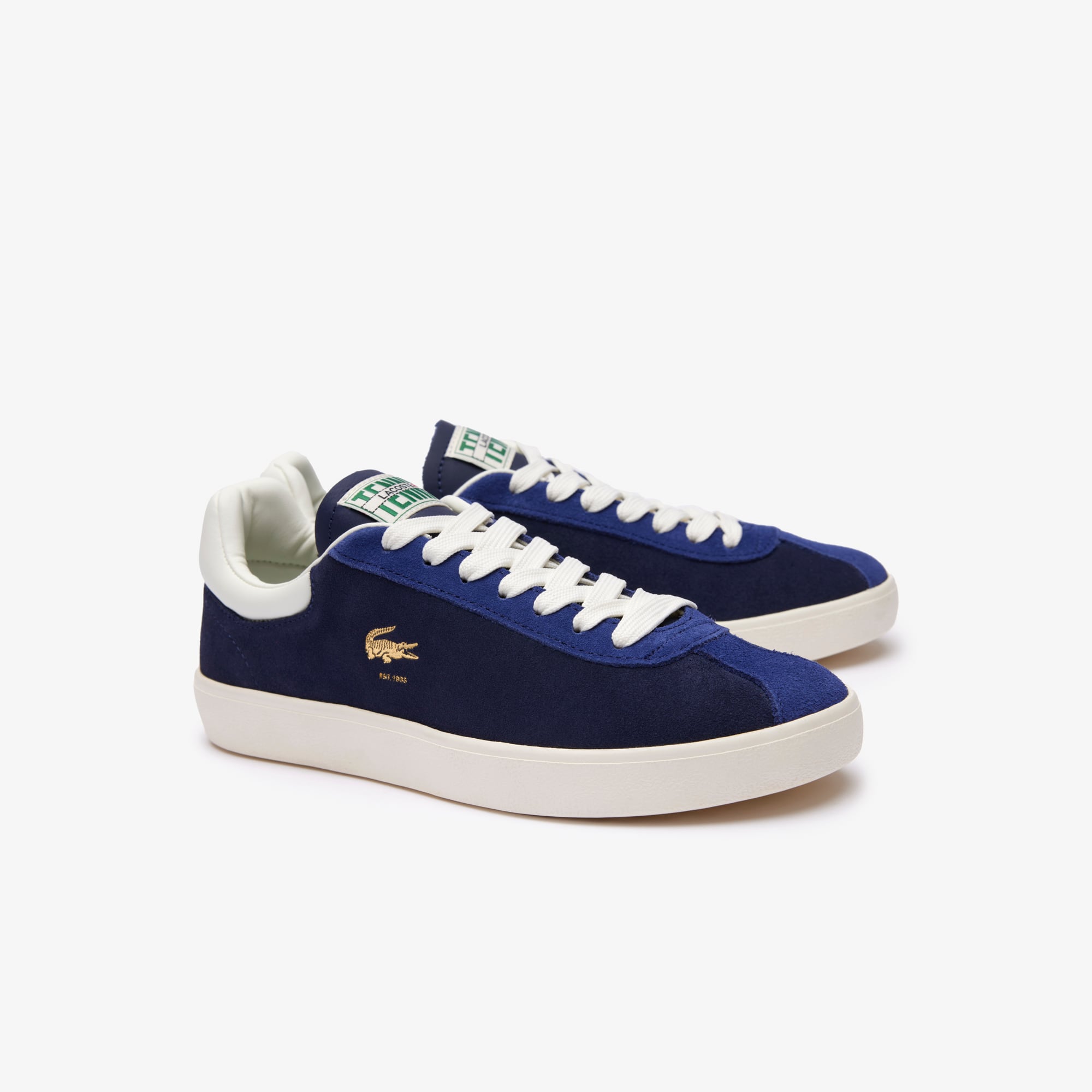 【Lacoste】 WMNS★Base Shot Suede Sneakers★レアアイテム Women's Baseshot Premium Suede Sneakers - Sneakers - New In