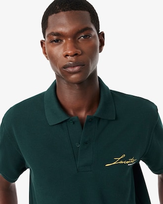 Classic Fit French Made Piqu&eacute; Polo Shirt