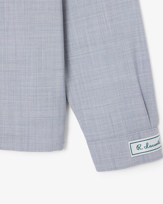 Oversized Wool Blend Overshirt