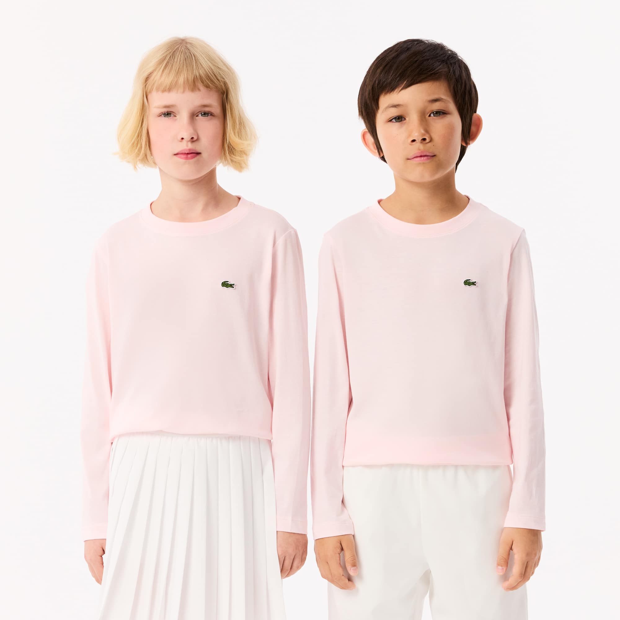 Kids' Long Sleeve Cotton T-Shirt - T-Shirts & Tops - New In 2026