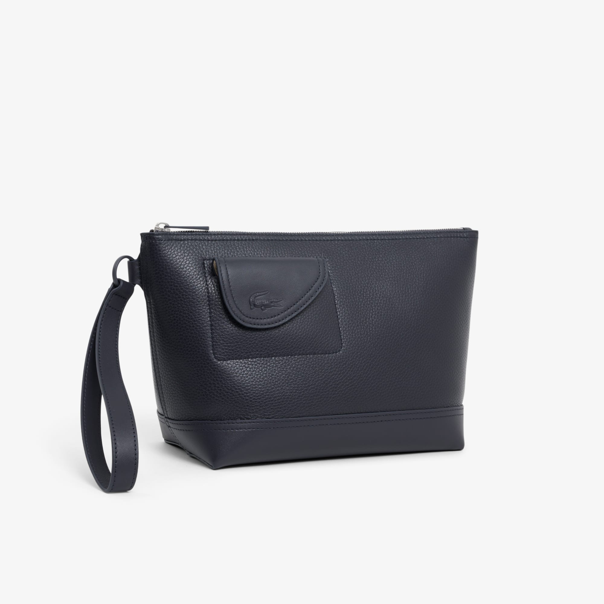 Club Lacoste Grain Leather Clutch