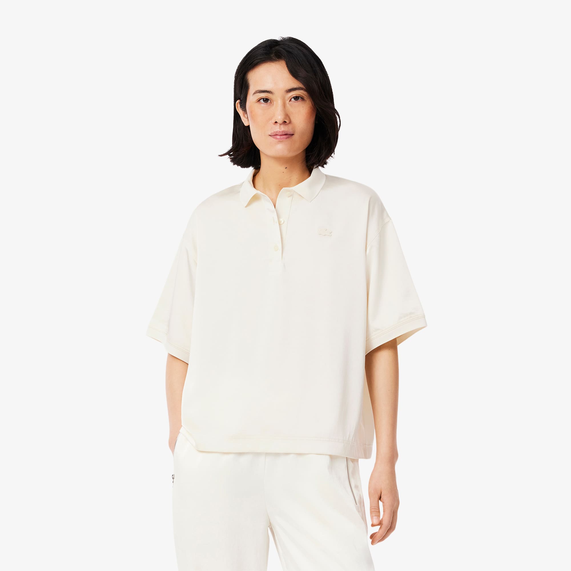 Women's Oversized Silky Polo - Women's Collection - New In 2025