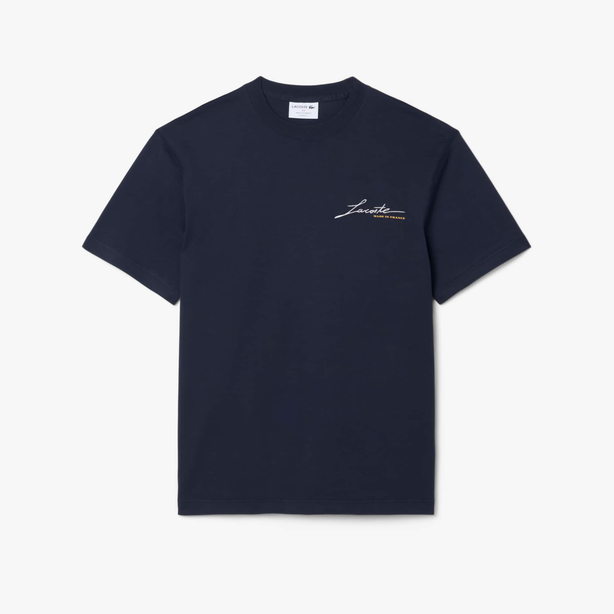 Made In France Signature Embroidery T-shirt - T-shirts - New In