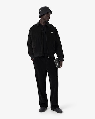 Classic Fit Long Sleeved Knitted Polo Shirt