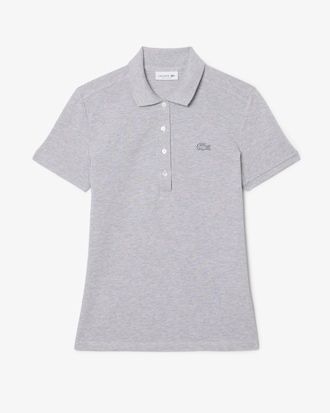 Women's L.12.D Slim Fit Stretch Mini Piqu&eacute; Polo