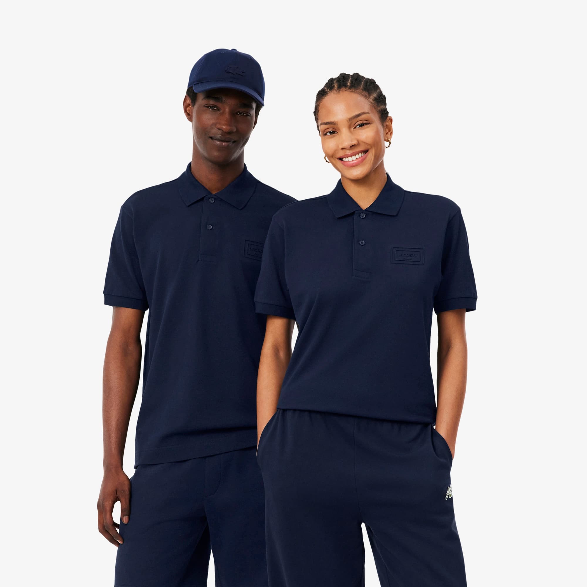 Classic Fit Embossed Branding Polo - Polo Shirts - New In 2026