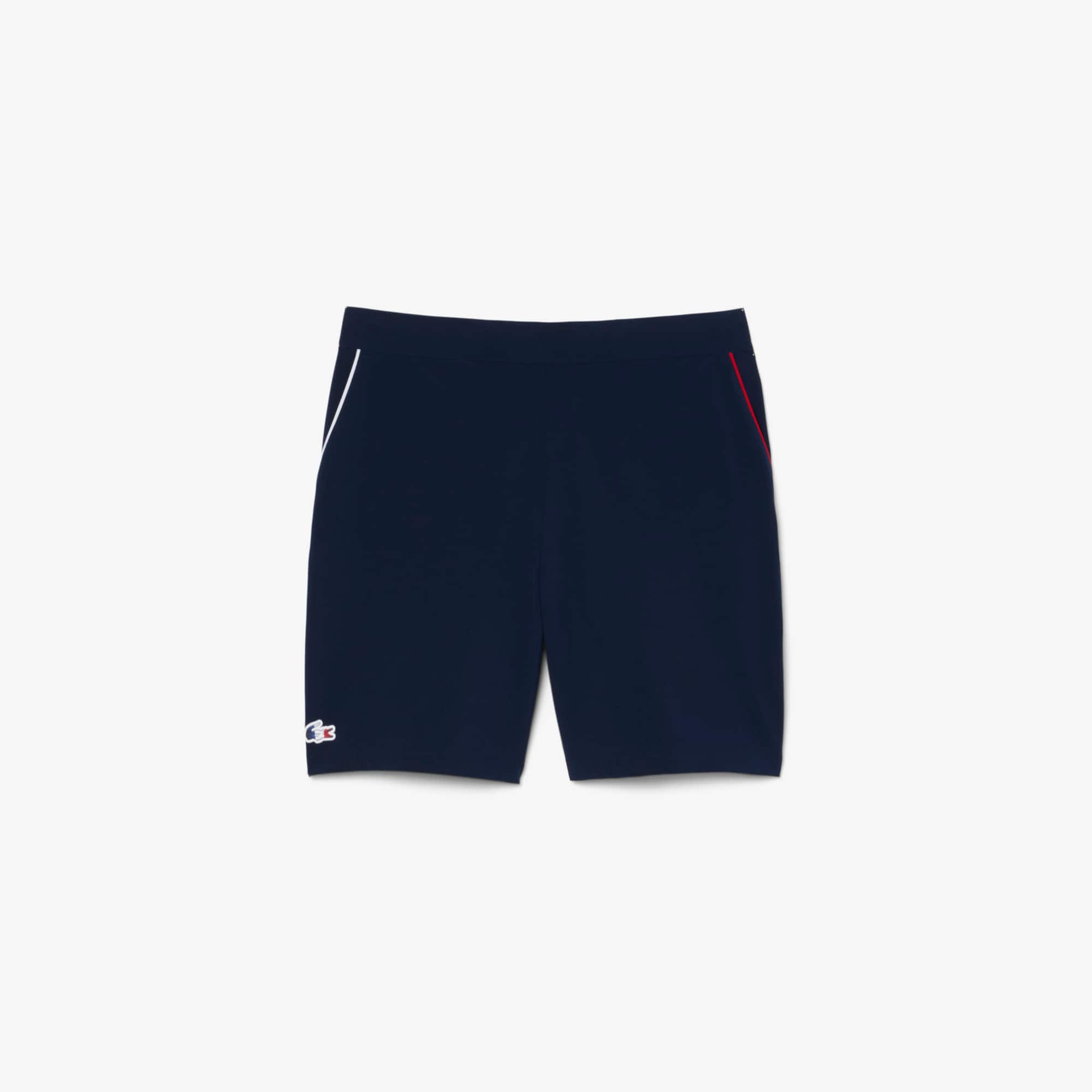Lacoste French Tennis Team Shorts In Blue