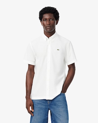 Regular Fit Short Sleeved Poplin Shirt