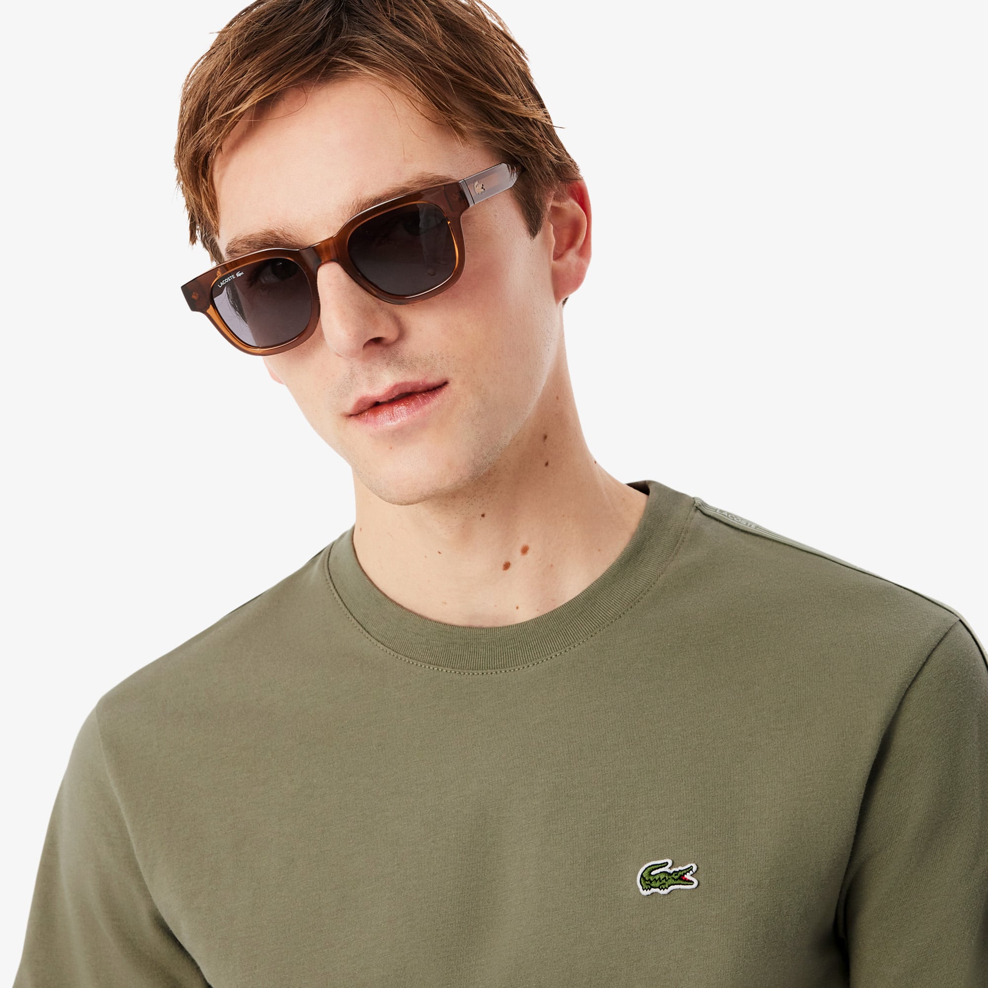 Branded Stripe Band T-Shirt
