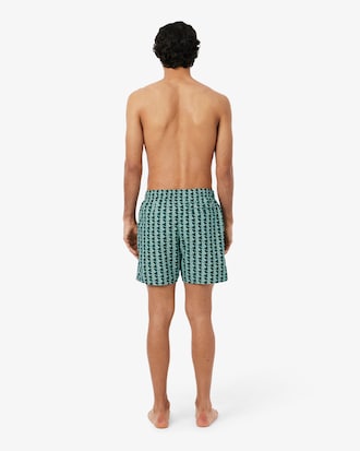 Traje De Ba&ntilde;o Con Estampado Monogram
