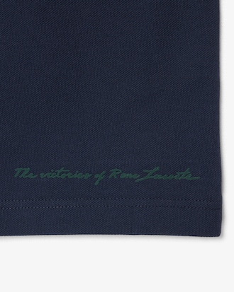 Polo de Corte Cl&aacute;sico de Petit Piqu&eacute; Estampado