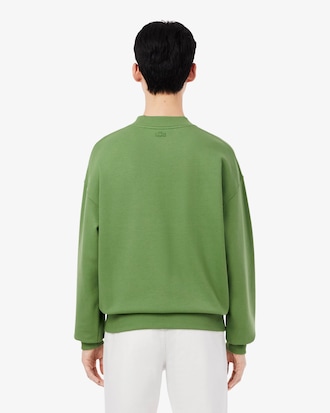 Embroidered Fleece Sweatshirt