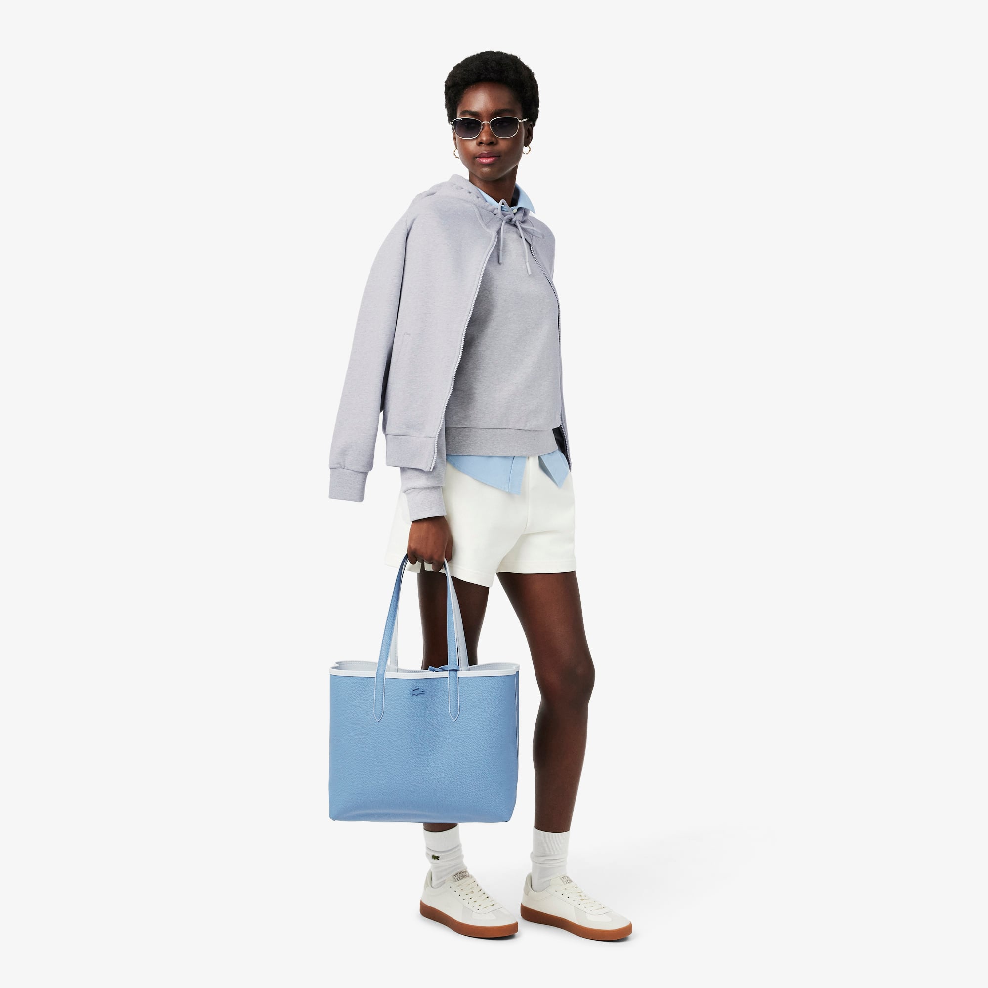 Anna Reversible Tote & Pouch - Tote Bags - New In 2026 | Lacoste