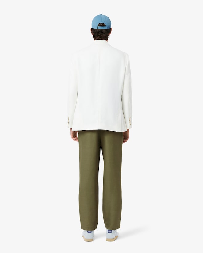 Men's Regular Fit Linen Twill Pants