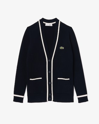 Women's Seamless 3D Rib Knit Cardigan