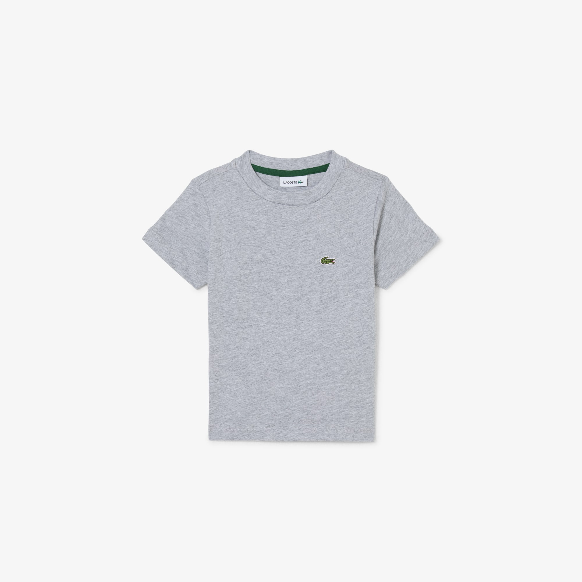 Lacoste Kids' Cotton T-shirt - 14 Years In Gray