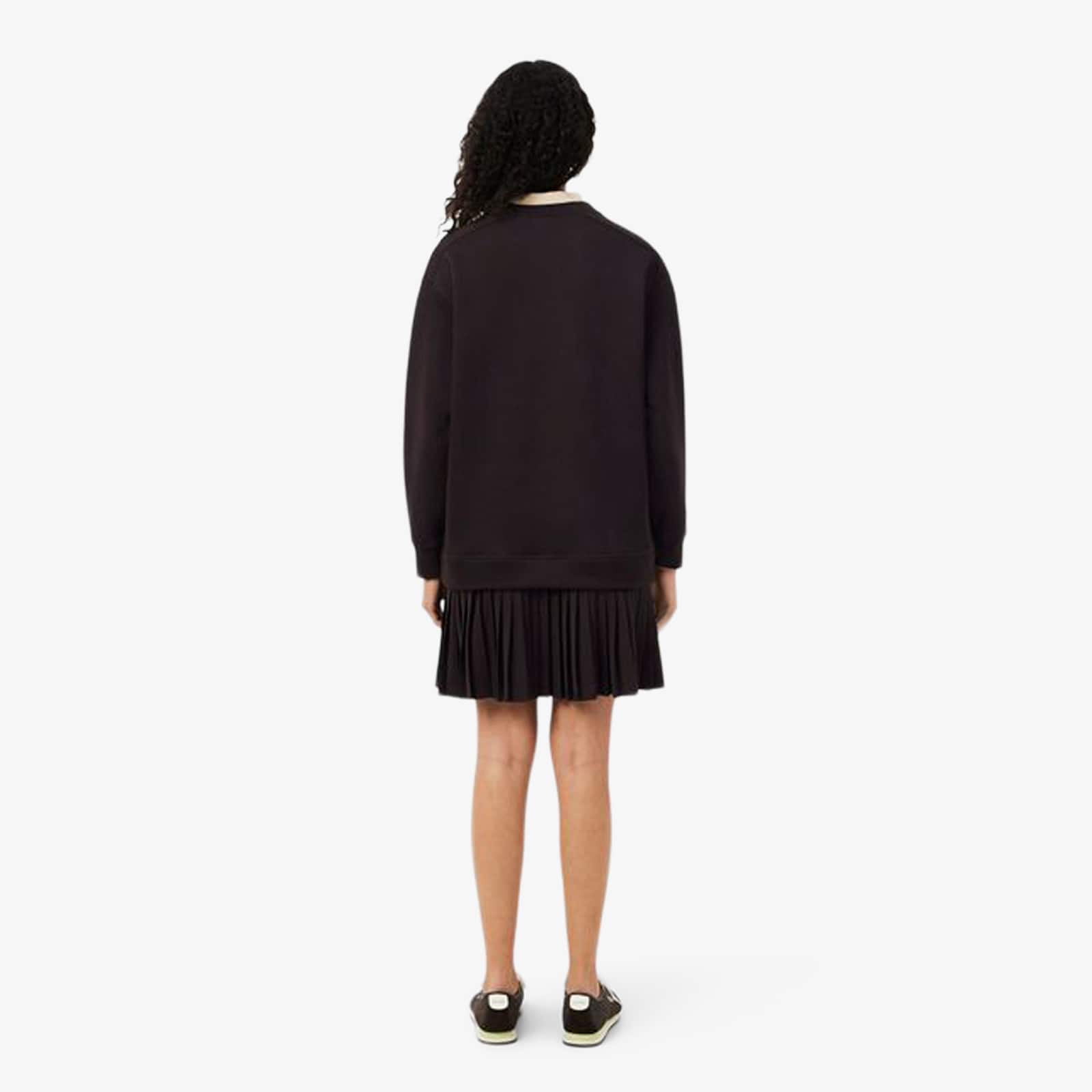 Oversized Cotton Sweatshirt Dress