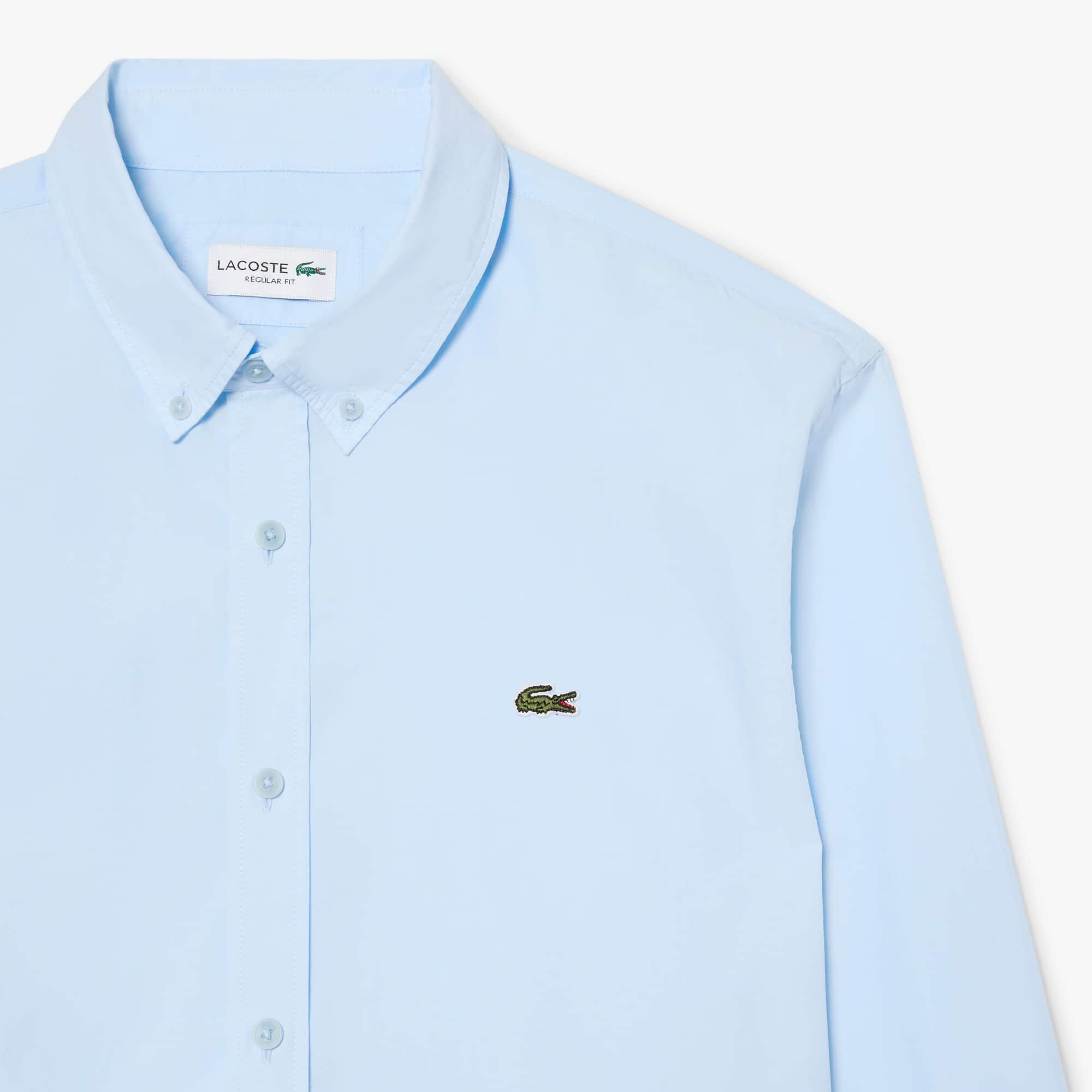 Regular Fit Stretch Poplin Shirt