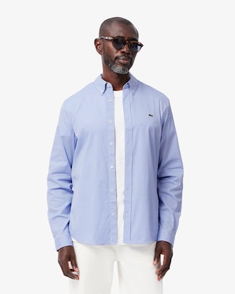 Men's Regular Fit Checked Cotton Shirt