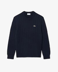 Men's Cable Knit Cotton Sweater
