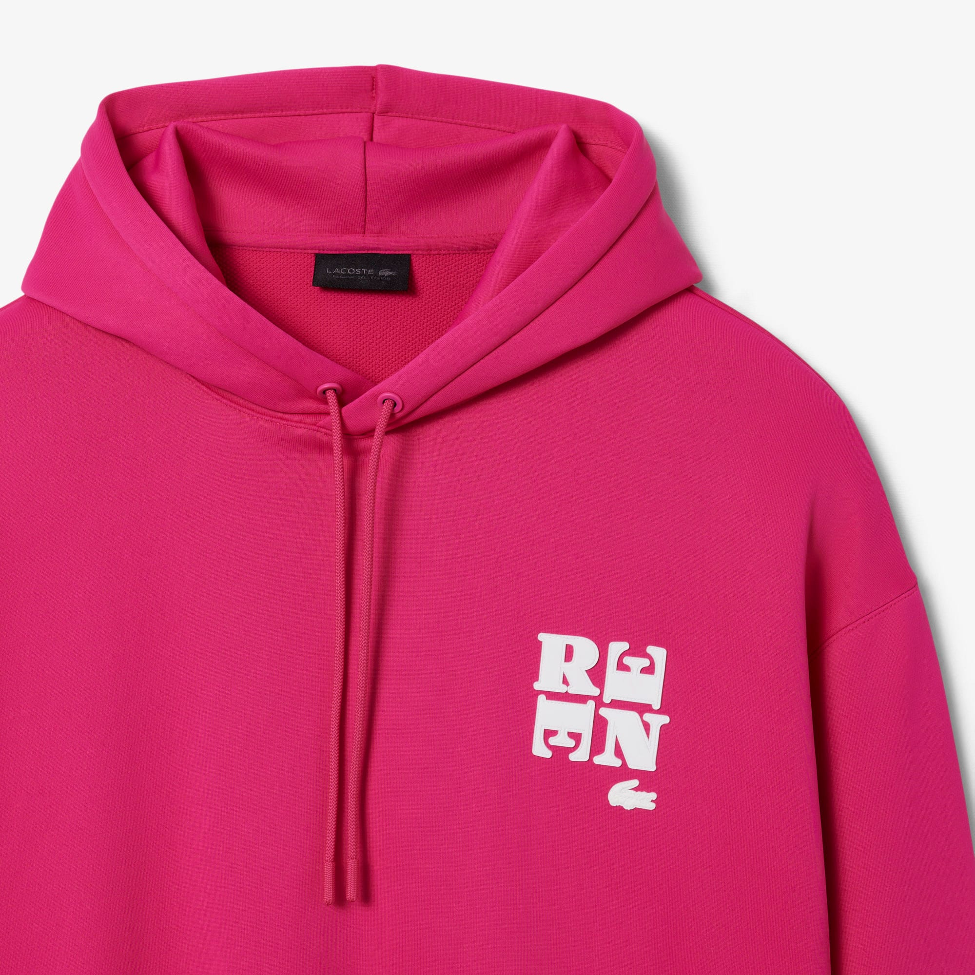 Runway Badge Accent Hoodie - Sweaters & Sweatshirts - New In 2026